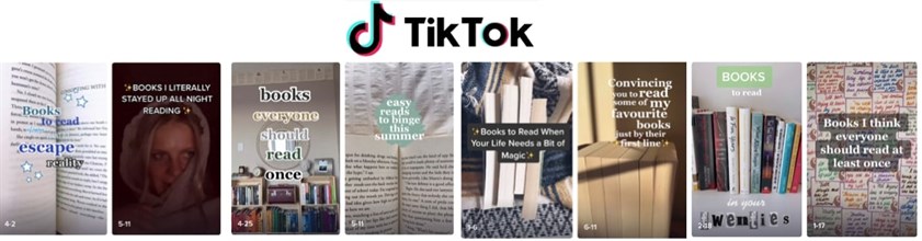 Tik Tok Adult Books Banner